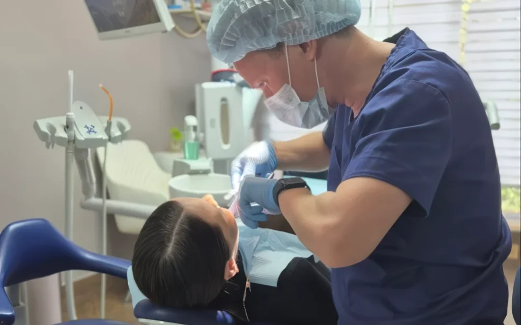 посещение ортодонта